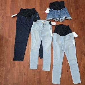 Isabel Maternity Size 8 - Maternity Jeans & Shorts Bundle